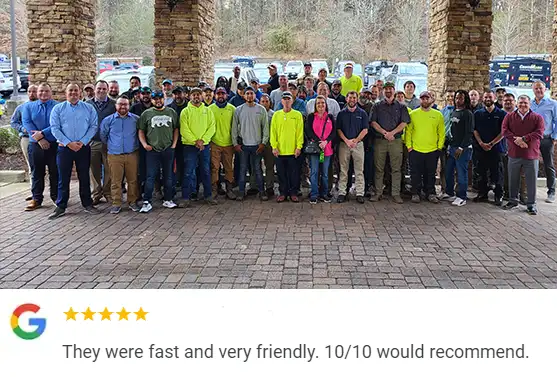 CentiMark’s Birmingham, AL roofing team photo